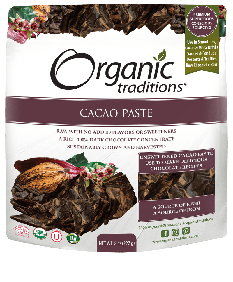 Organic Traditions Cacao Paste Image 6
