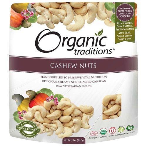 Organic Traditions Cashew Nuts 227 g Image 1