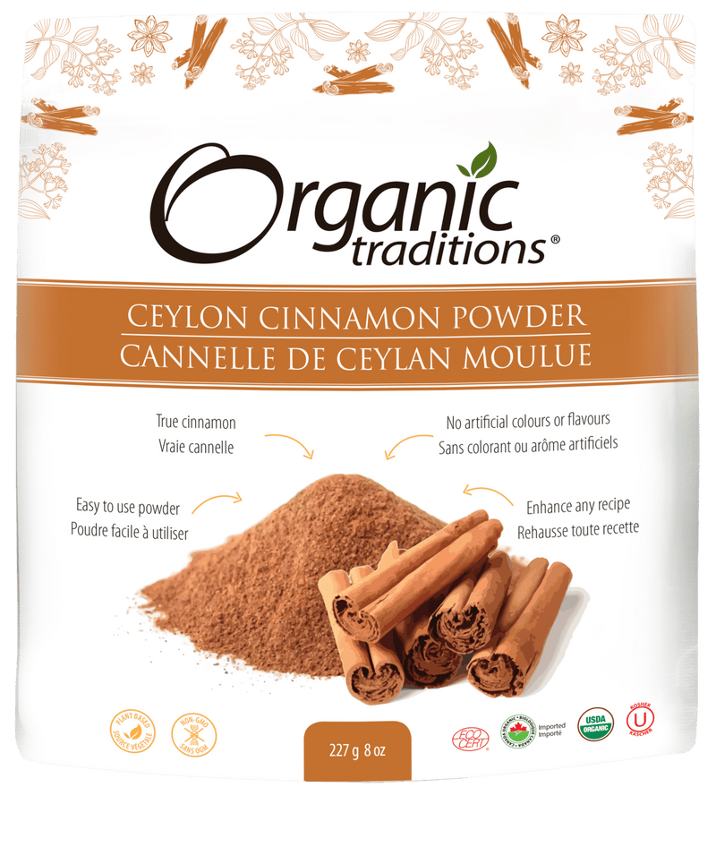 Organic Traditions Ceylon Cinnamon Powder 227 g Image 1