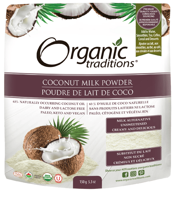 Organic Traditions Coconut Milk Powder 150 g Image 1
