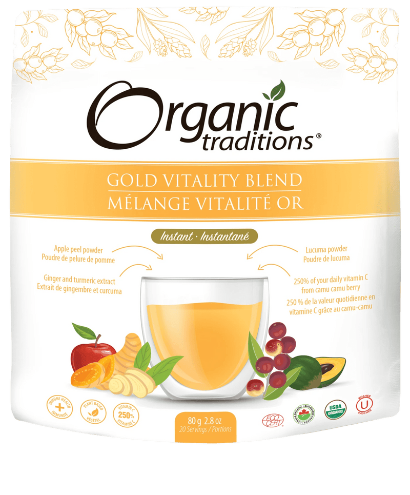 Organic Traditions Gold Vitality Blend 80 g Image 1