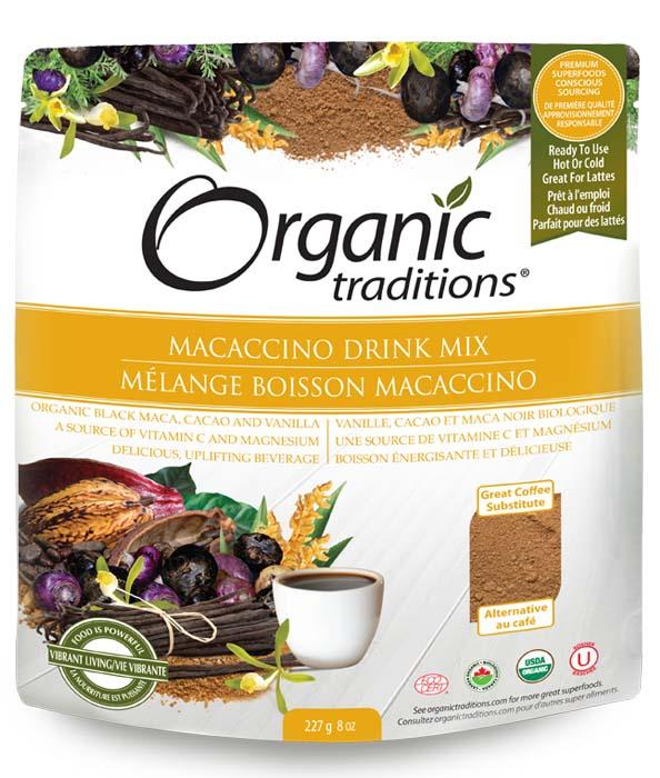 Organic Traditions Macaccino Drink Mix 227 g Image 1