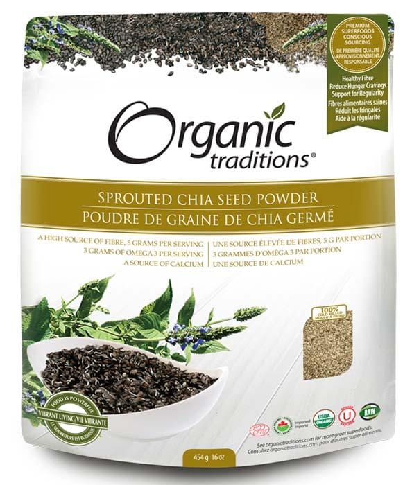 Organic Traditions Sprouted Chia Seed Powder Image 2