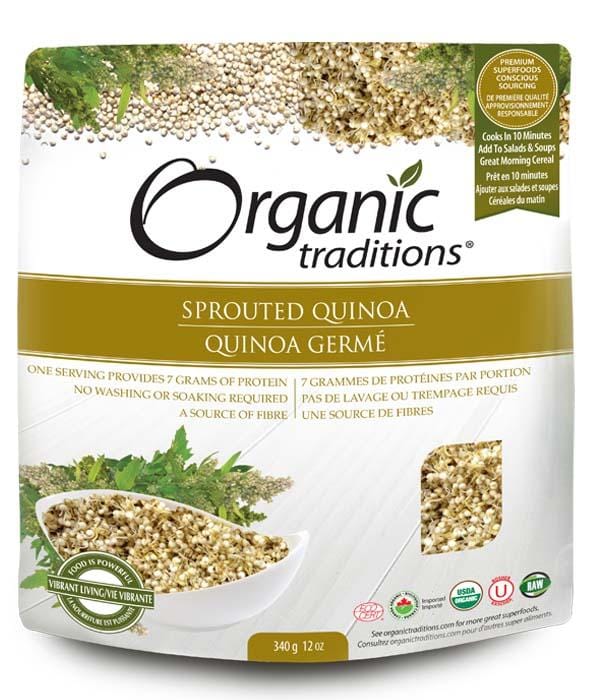 Organic Traditions Sprouted Quinoa 340 g Image 1