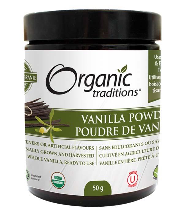 Organic Traditions Vanilla Powder Image 1