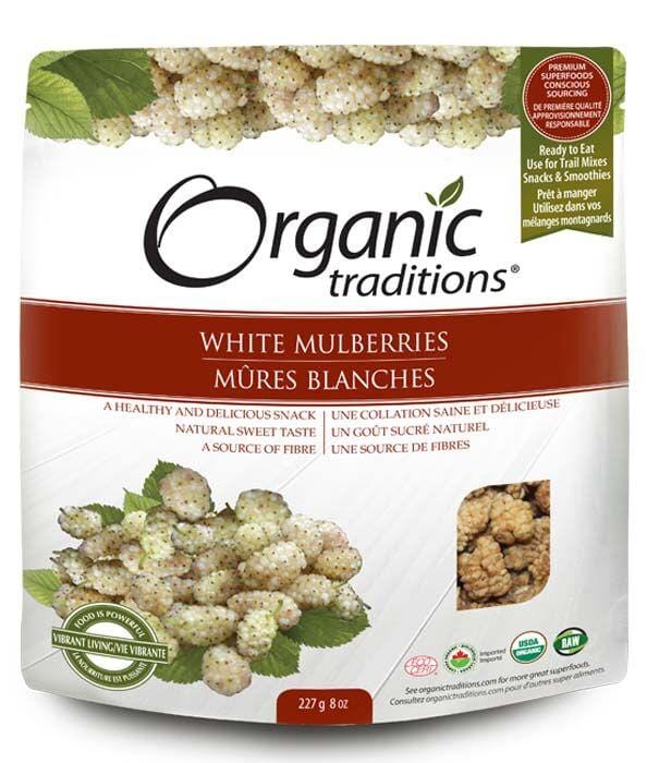 Organic Traditions White Mulberries 227 g Image 1
