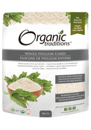 Organic Traditions Whole Psyllium Flakes 340 g Image 1