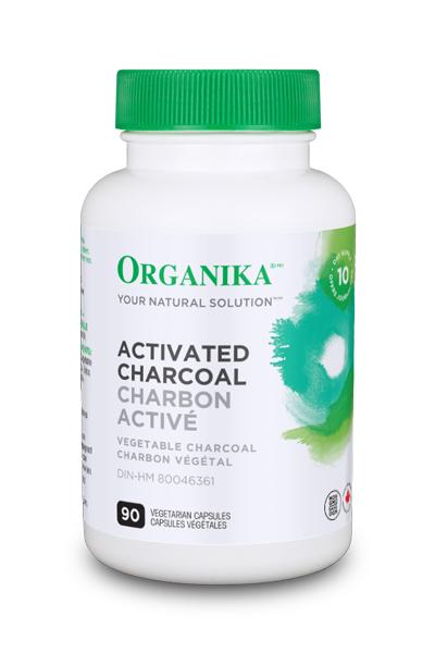Organika Activated Charcoal 90 VCaps Image 1