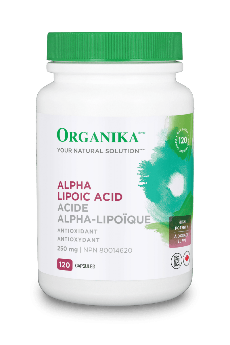 Organika Alpha Lipoic Acid 250 mg Capsules Image 2