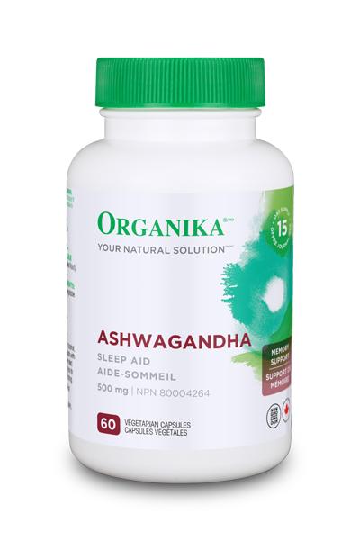 Organika Ashwagandha 500 mg 60 VCaps Image 1