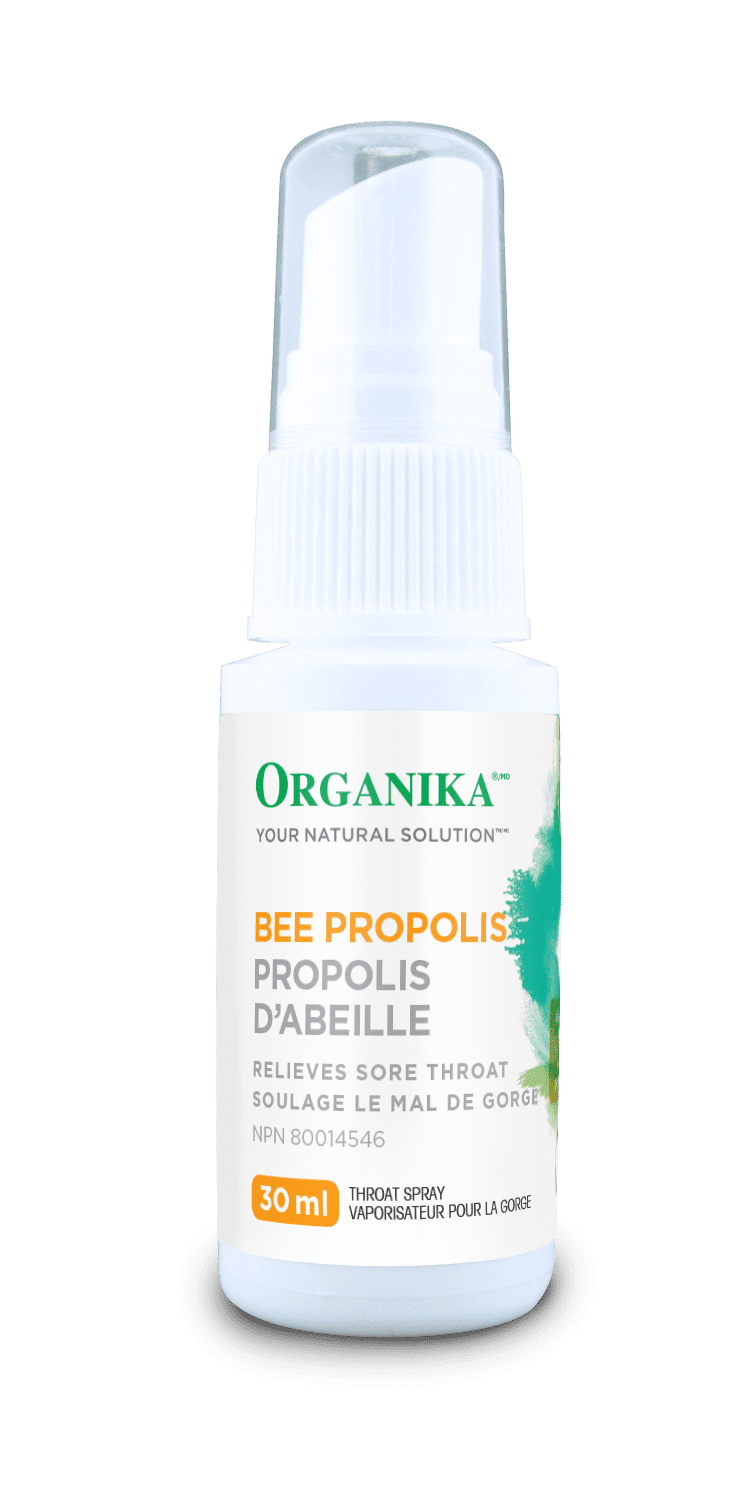 Organika Bee Propolis Throat Spray - Alcohol-Free 30 mL Image 1