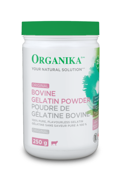 Organika Bovine Gelatin Powder - Original 250 g Image 1
