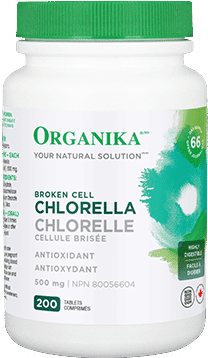 Organika Chlorella 500 mg Broken Cell Tablets Image 2