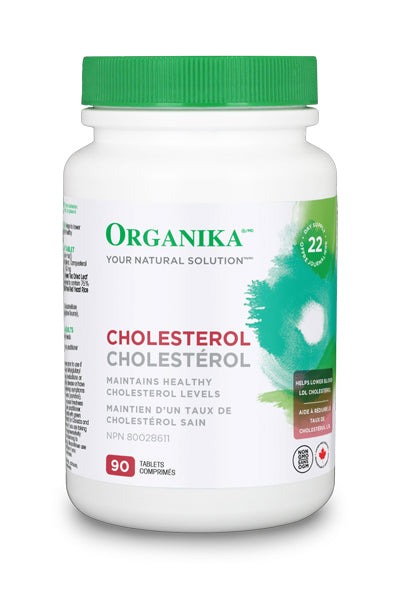 Organika Cholesterol 90 Tablets Image 1