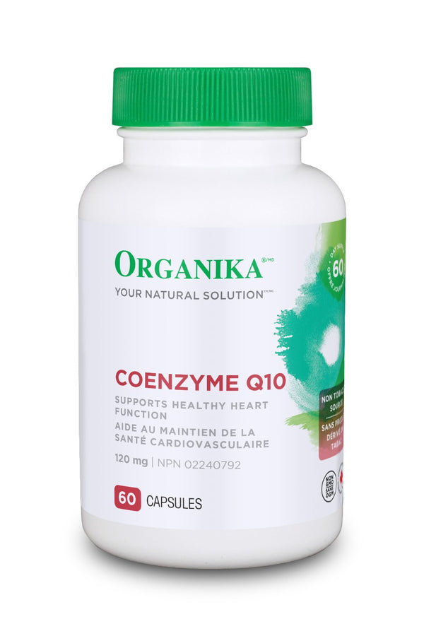 Organika Coenzyme Q10 120 mg 60 Capsules Image 1