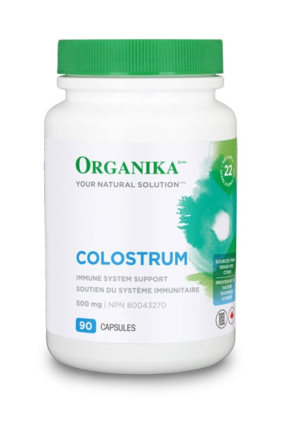 Organika Colostrum 500 mg Capsules Image 1