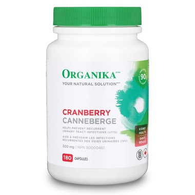 Organika Cranberry Extract 300 mg 180 Capsules Image 1