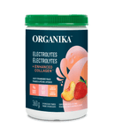 Organika Electrolytes + Enhanced Collagen - Strawberry Peach 360 g Image 1