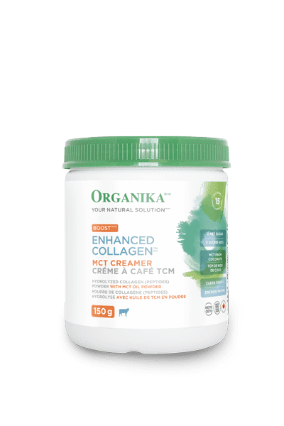 Organika Enhanced Collagen Boost MCT Creamer 150 g Image 1