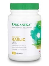 Organika Garlic Scor-Gar 1000 mg 180 Capsules Image 1