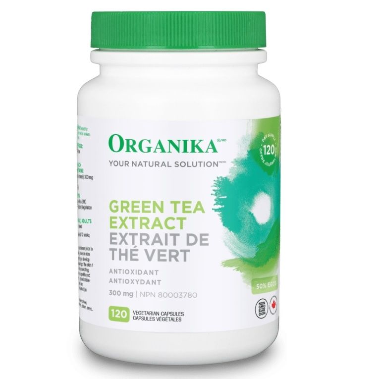 Organika Green Tea Extract 300 mg VCaps Image 2