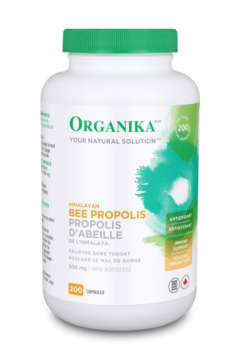 Organika Himalayan Bee Propolis 500 mg Capsules Image 2