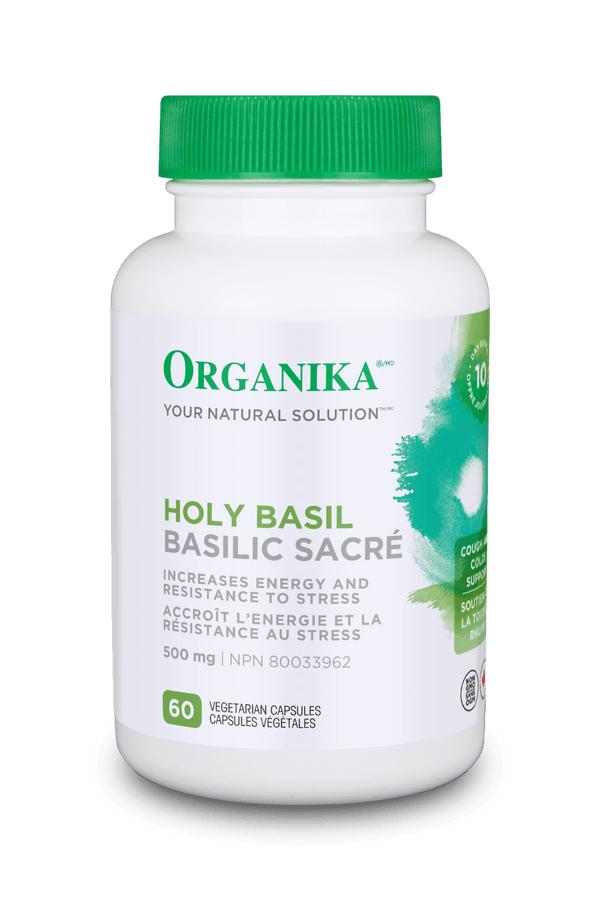 Organika Holy Basil 500 mg 60 VCaps Image 1