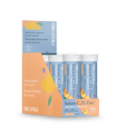 Organika Instant C, D, Zinc Immunity 10 Tablets - Peach (Tubes)