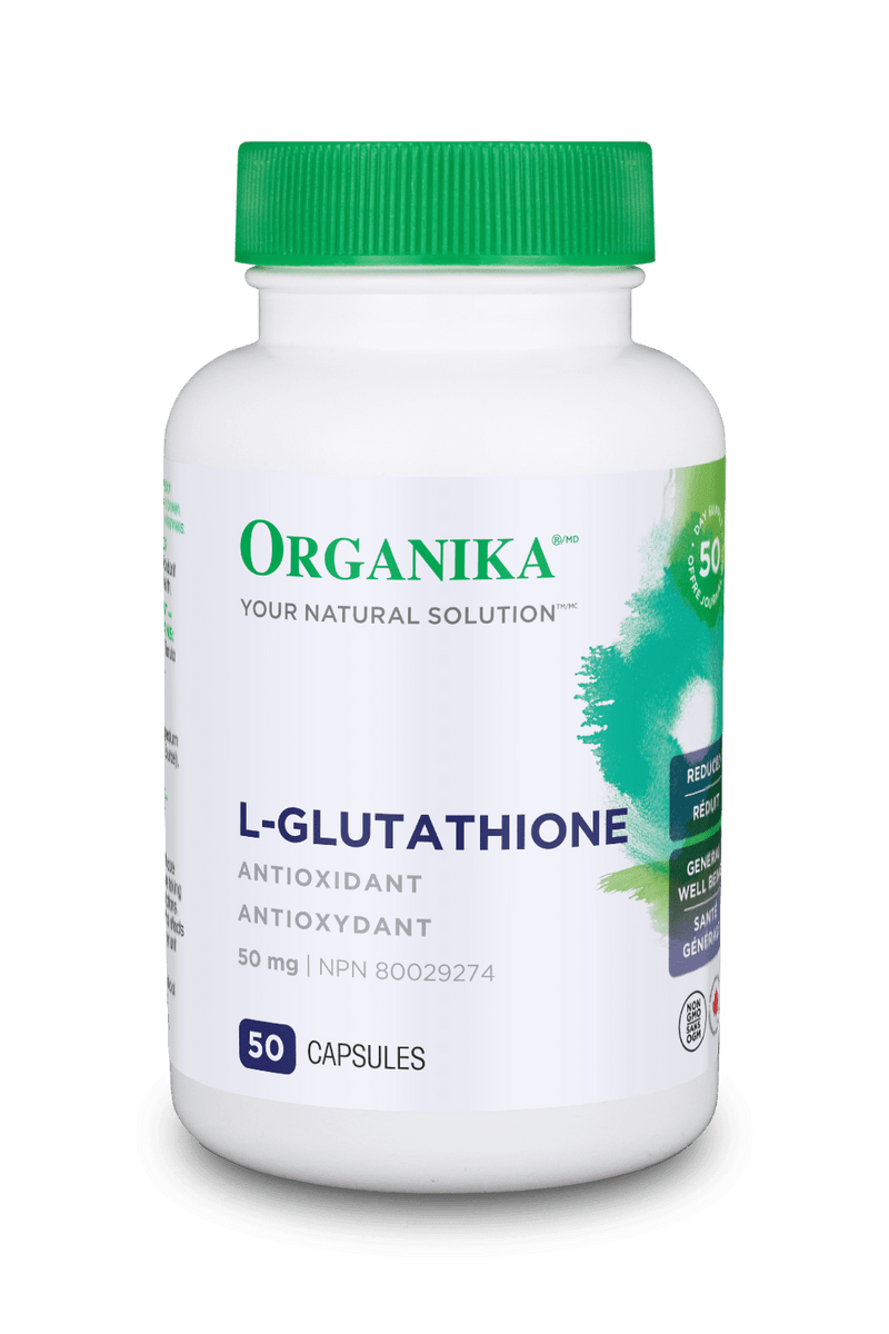 Organika L-Glutathione 50 mg Capsules Image 1