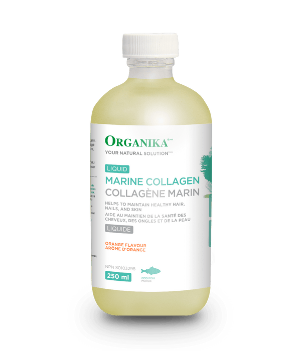 Organika Liquid Marine Collagen - Orange 250 mL Image 1