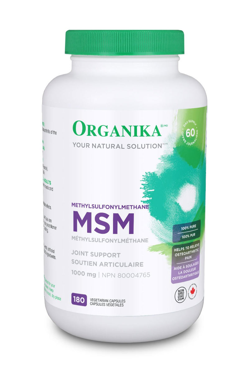 Organika MSM 1000 mg VCaps Image 3