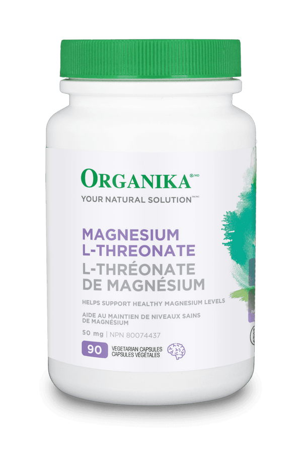 Organika Magnesium L-Threonate 50 mg 90 VCaps Image 1