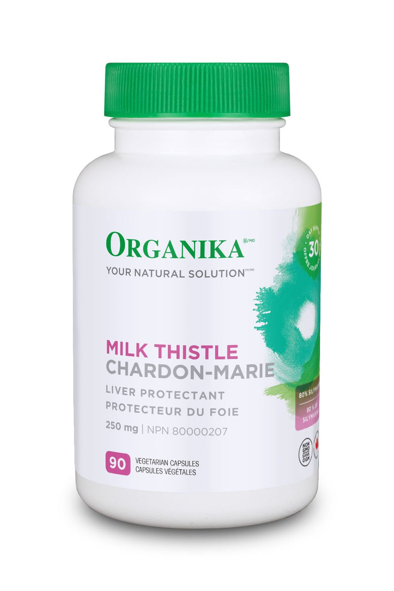 Organika Milk Thistle 250 mg VCaps Image 1
