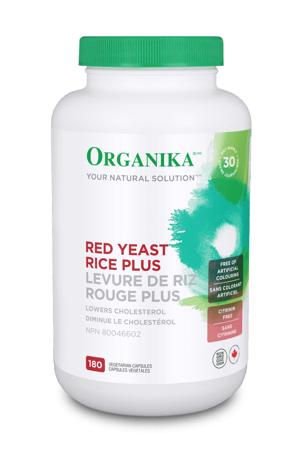 Organika Red Yeast Rice Plus 180 VCaps Image 1