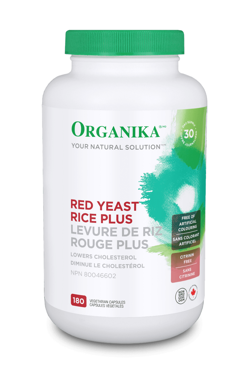 Organika Red Yeast Rice Plus 180 VCaps Image 1