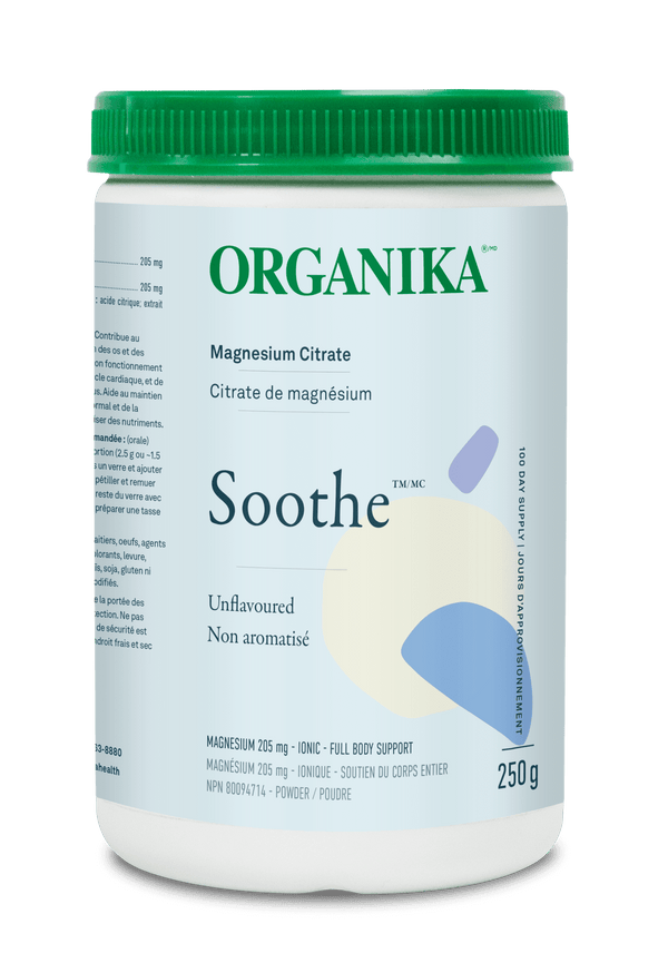 Organika Soothe Magnesium Citrate - Unflavoured 250 g Image 1