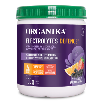 Organika Electrolytes Defence- Citrus Berry (180 g)
