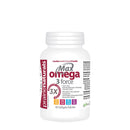 A bottle of Prairie Naturals Max Omega 3 Force softgels, containing 60 capsules, with dietary supplement information and branding on the label.