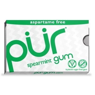 PUR Gum 9 Pieces - Spearmint Image 1