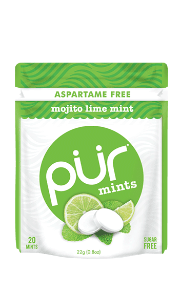 PUR Mints 20 Pieces - Mojito Lime Image 1