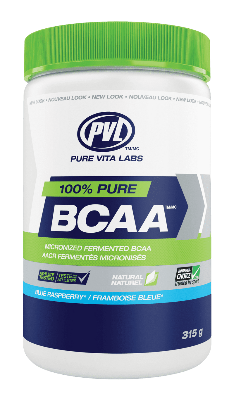 PVL Essentials 100% Pure BCAA - Blue Raspberry 315 g Image 1