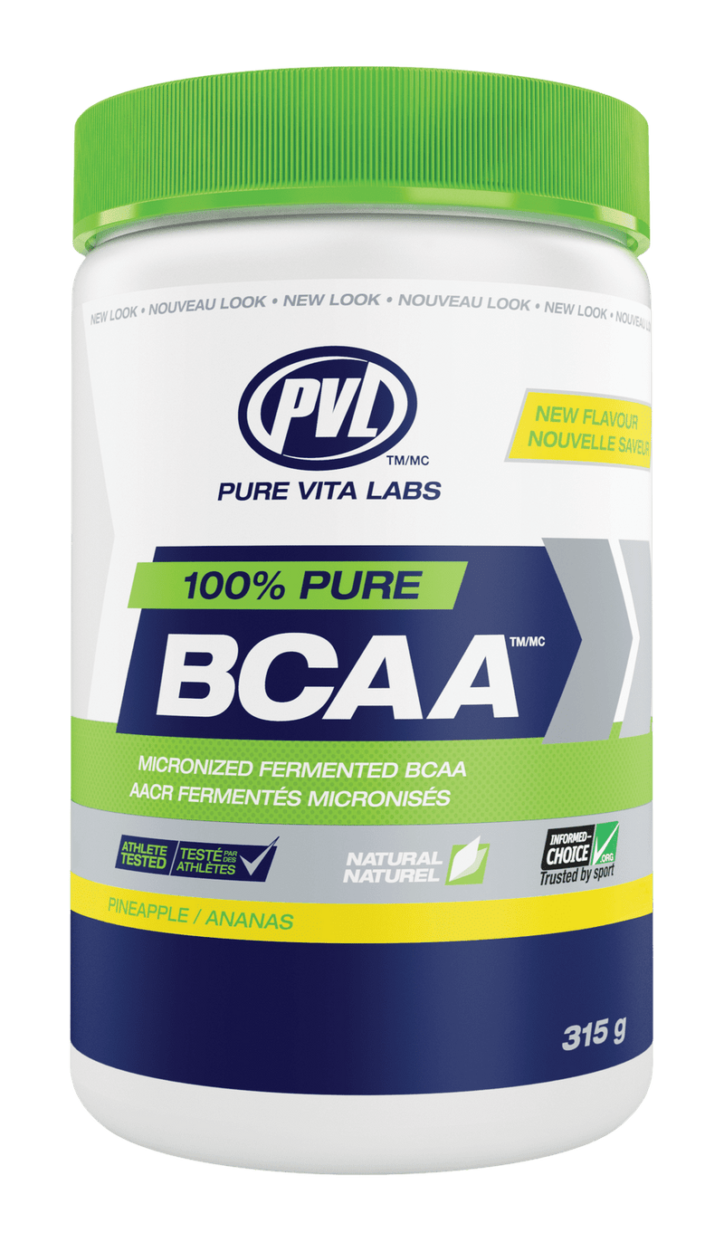 PVL Essentials 100% Pure BCAA - Pineapple 315 g Image 1