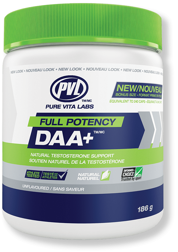 PVL Essentials Full Potency DAA+ - Unflavoured 186 g Image 1