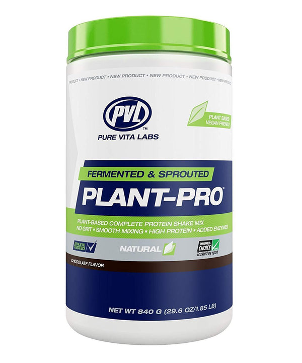 PVL Essentials Plant-Pro Plant-Based Complete Protein Shake Mix - Chocolate 840 g Image 1