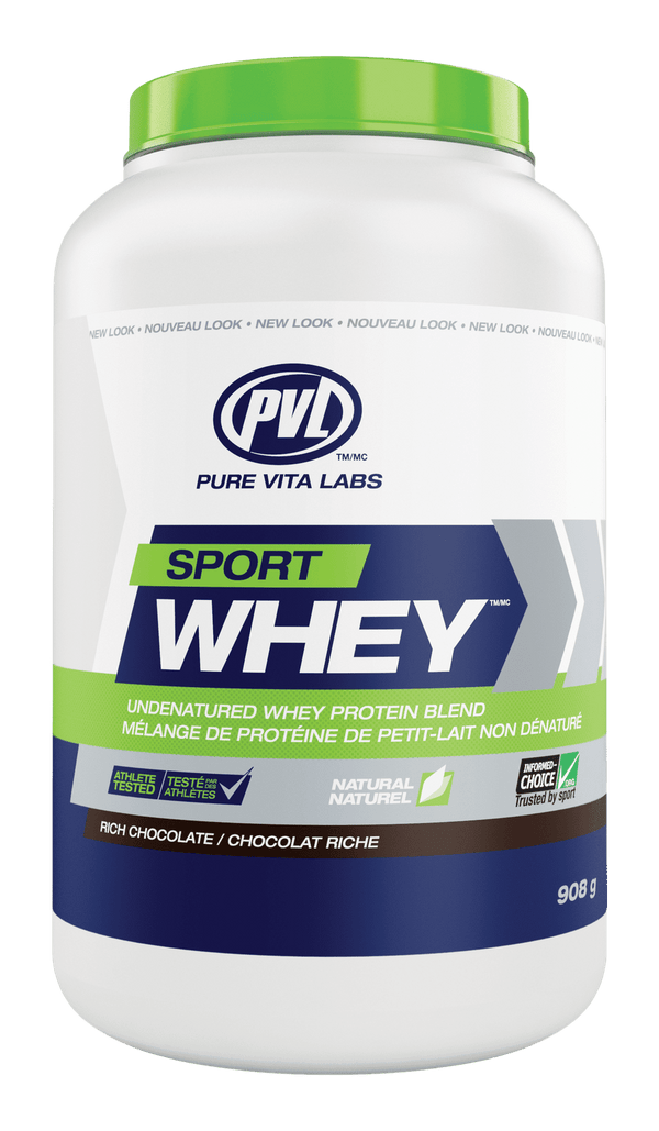 PVL Essentials Sport Whey Protein - Rich Chocolate 908 g Image 1