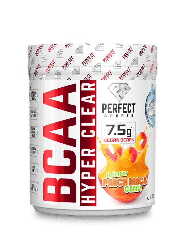 Perfect Sports BCAA Hyper Clear - Intense Peach Rings Candy 310 g Image 1