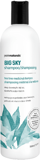 Prairie Naturals Big Sky Tea Tree Revitalizing Shampoo 500 mL Image 2