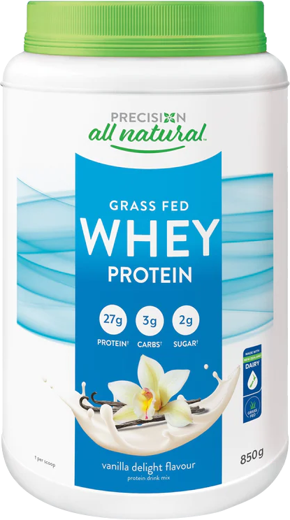 Precision All Natural Whey Protein - Vanilla Delight (850 g)