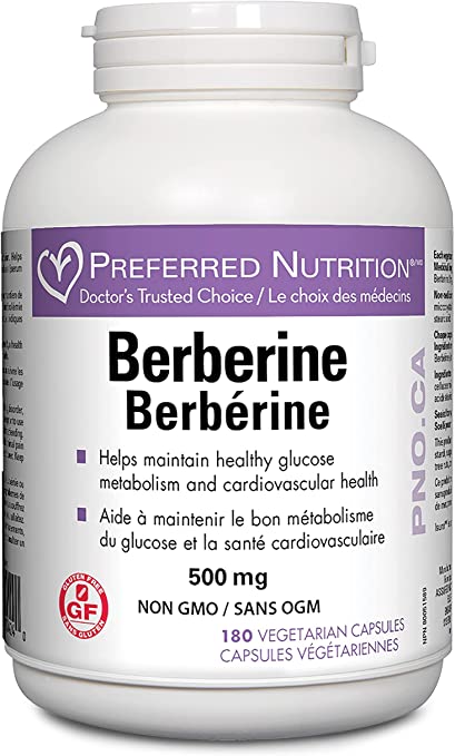 Preferred Nutrition Berberine 500 mg VCaps Image 3