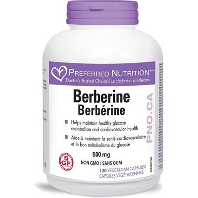 Preferred Nutrition Berberine 500 mg VCaps Image 2